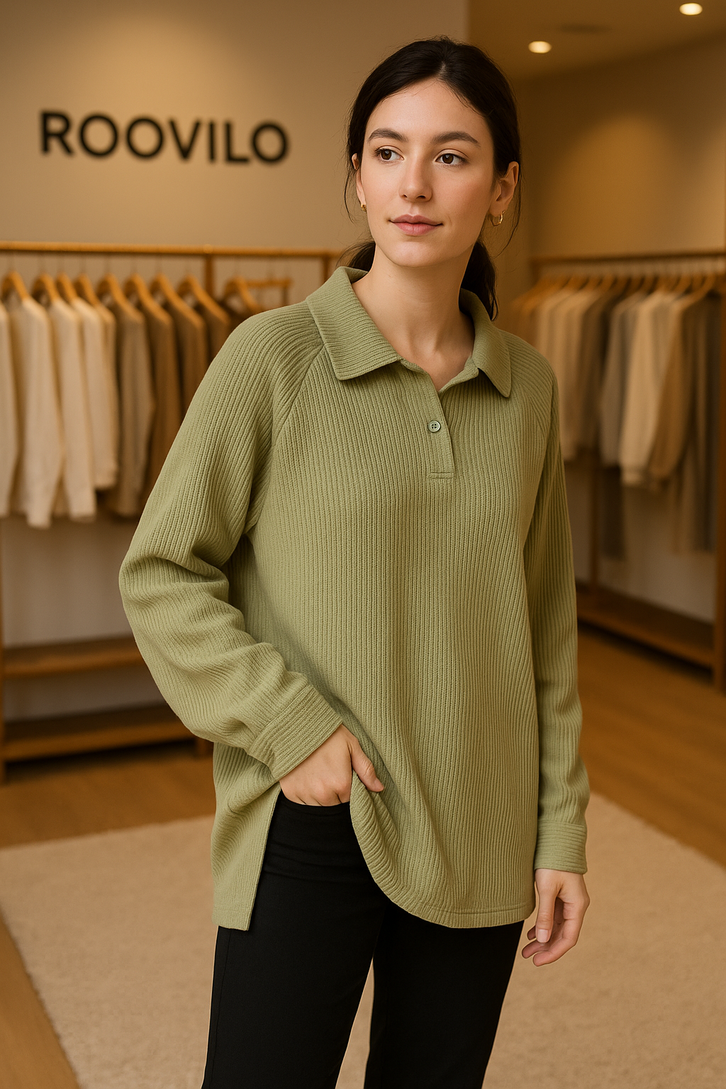 Roovilo™ Tricot Élégant – Confort Douillet et Style au Quotidien