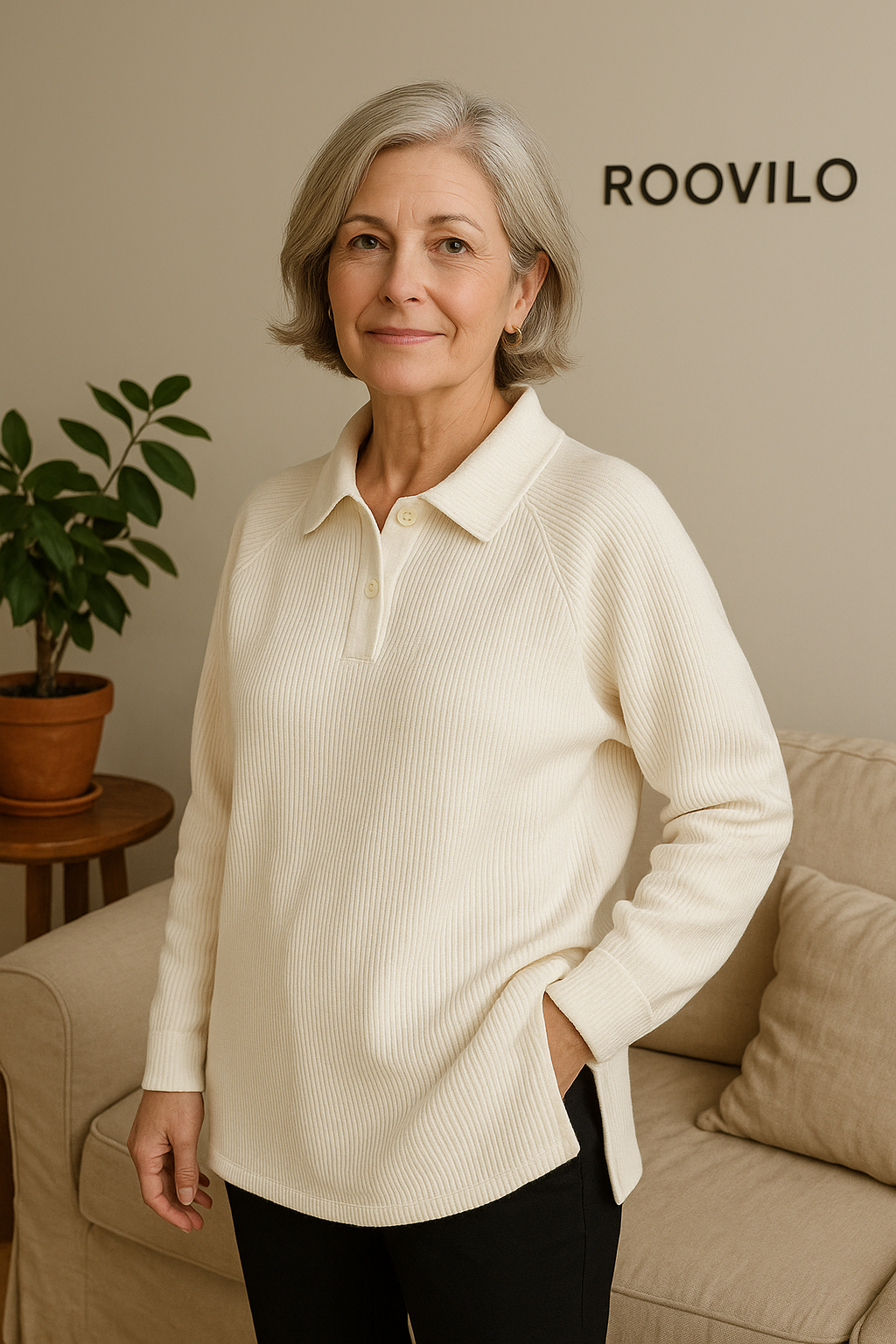 Roovilo™ Tricot Élégant – Confort Douillet et Style au Quotidien