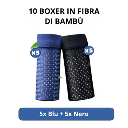 Roovilo Boxer in Bambù Ecologici – Comfort Morbido, Traspirante e Durevole