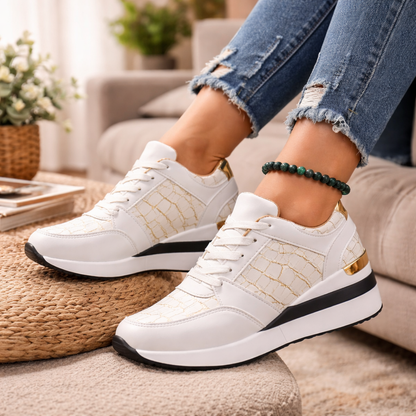 Roovilo™ Sneakers Confort Chic – Design Élégant et Soutien Optimal