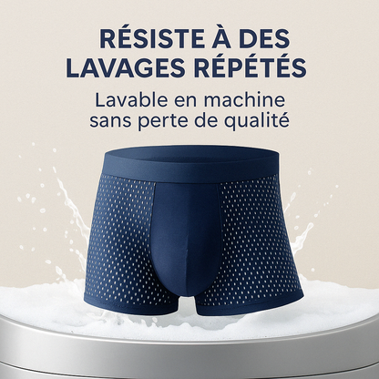 Roovilo™ Boxers Écologiques en Bambou – Douceur, Respirabilité et Confort Durable