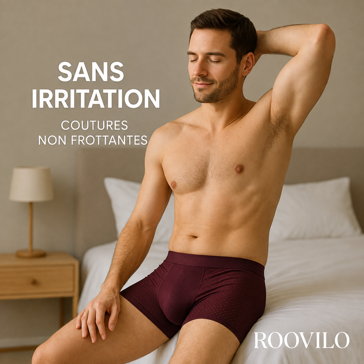 Roovilo™ Boxer Bambou – Confort Ultra-Respirant au Quotidien