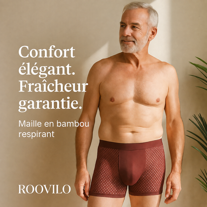 Roovilo™ Boxer Bambou – Confort Ultra-Respirant au Quotidien
